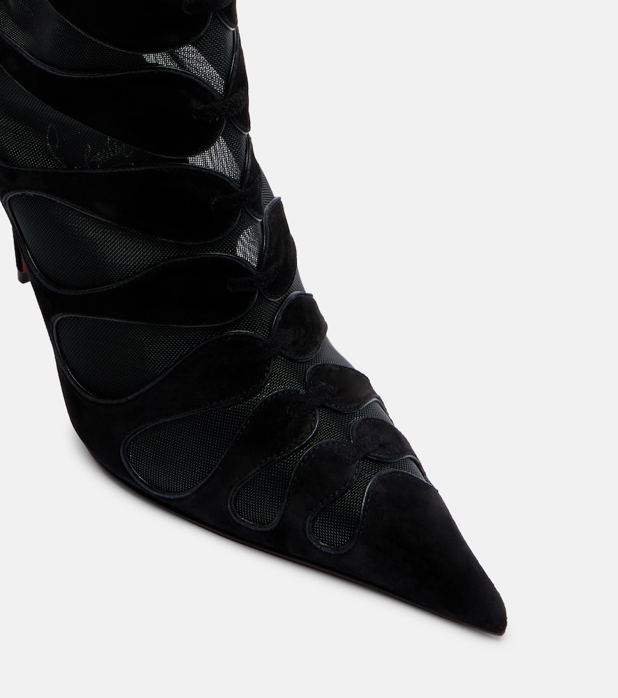  Christian Louboutin Christian Louboutin Circus Max Botta Alta 100 Over-the-knee Boots 