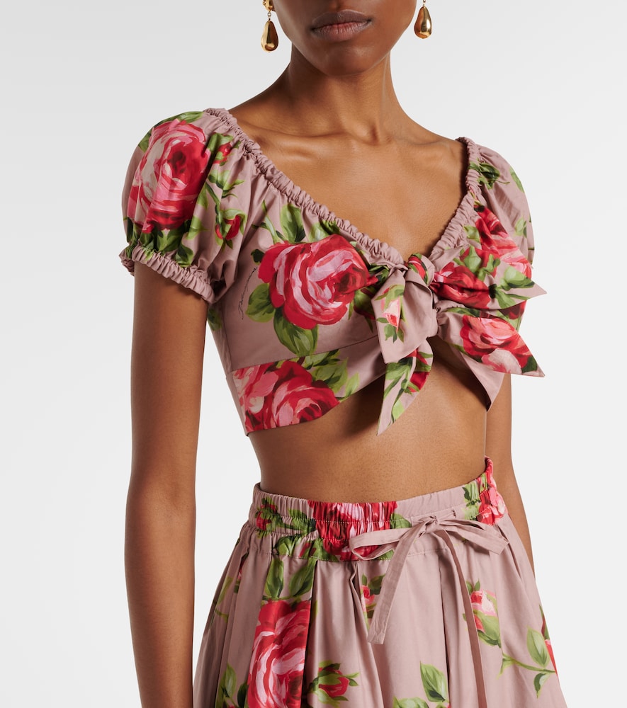  Dolce&gabbana Dolce&gabbana Cropped-top Aus Baumwolle 
