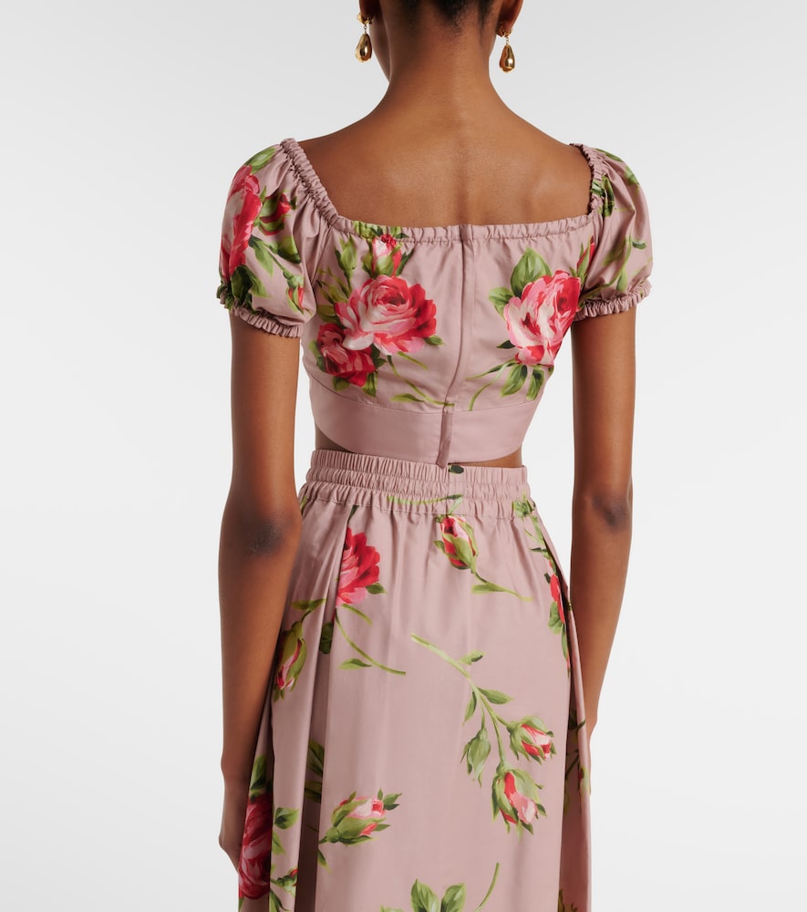  Dolce&gabbana Dolce&gabbana Cropped-top Aus Baumwolle 