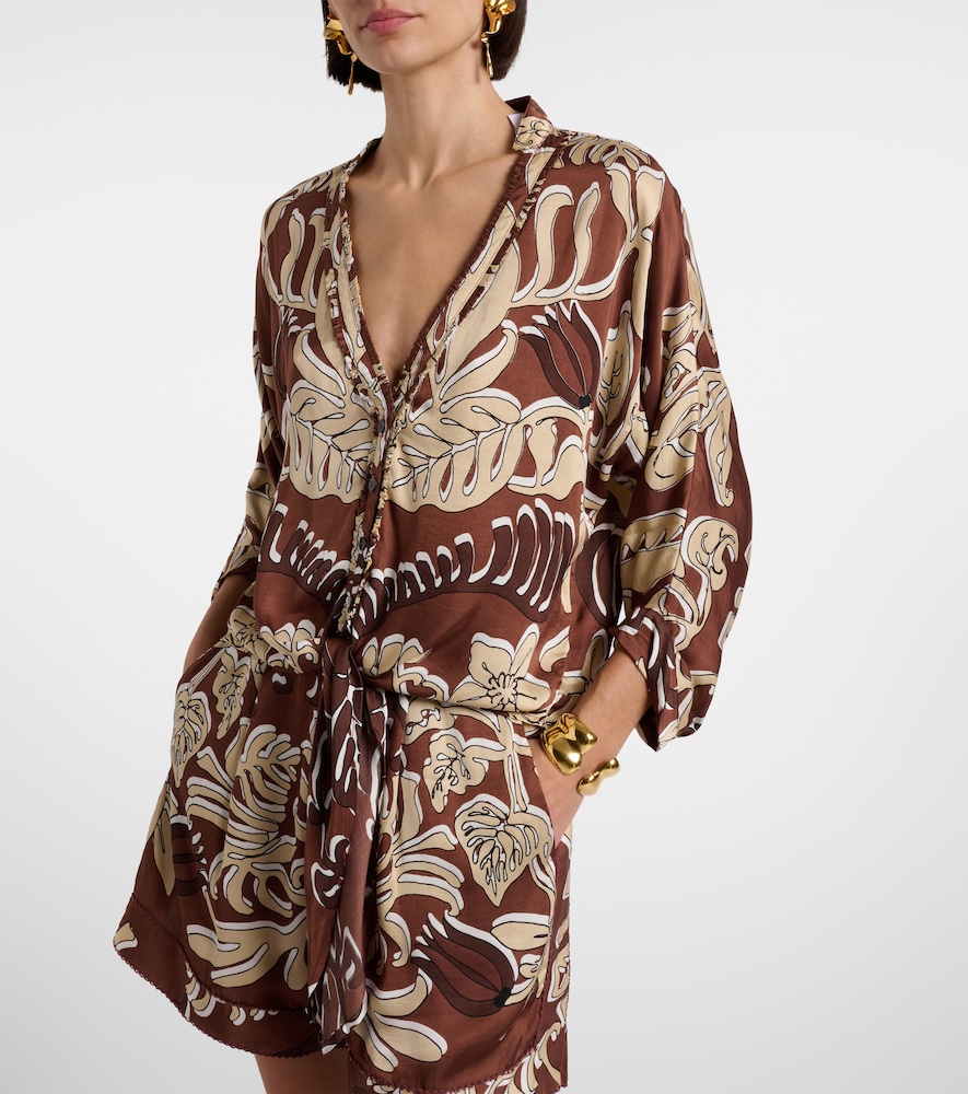  Poupette St Barth Poupette St Barth Azia Printed Top 