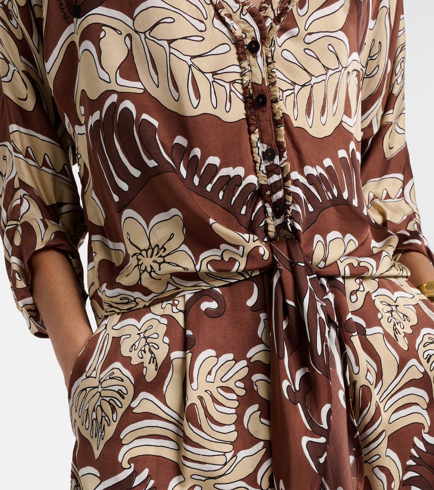  Poupette St Barth Poupette St Barth Azia Printed Top 