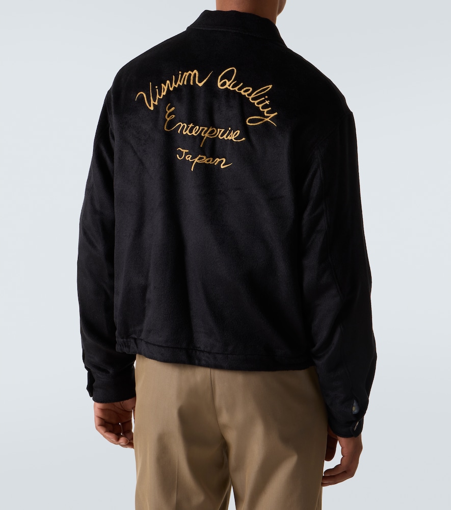  Visvim Visvim Chaqueta Norad De Seda Bordada 