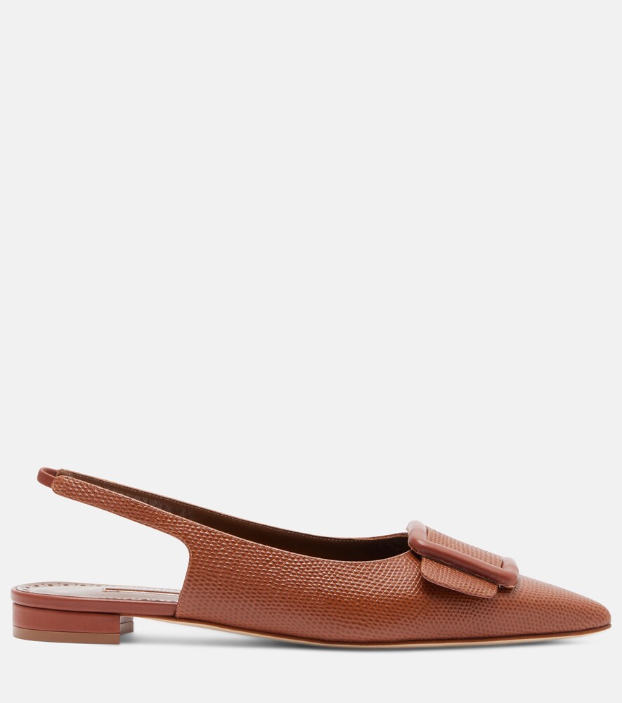 Maylura Croc-Effect Slingback