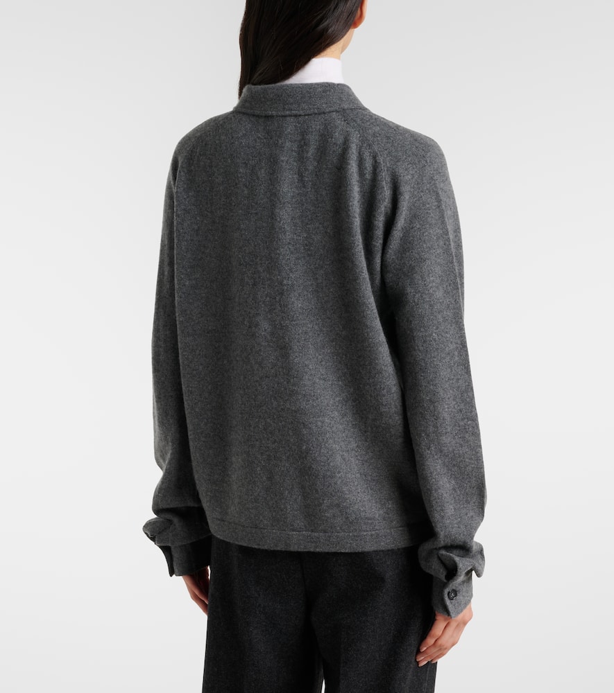 Totême Cashmere Cardigan In Gray