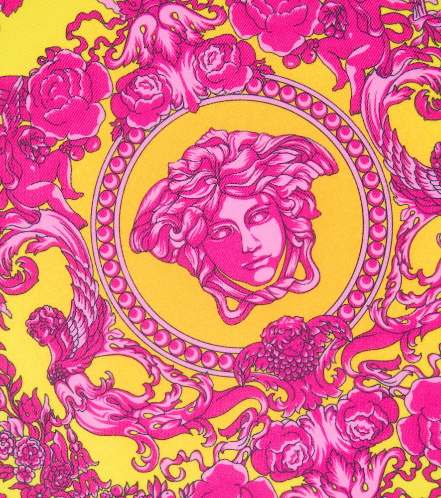 Versace Barocco Swimsuit In Multi