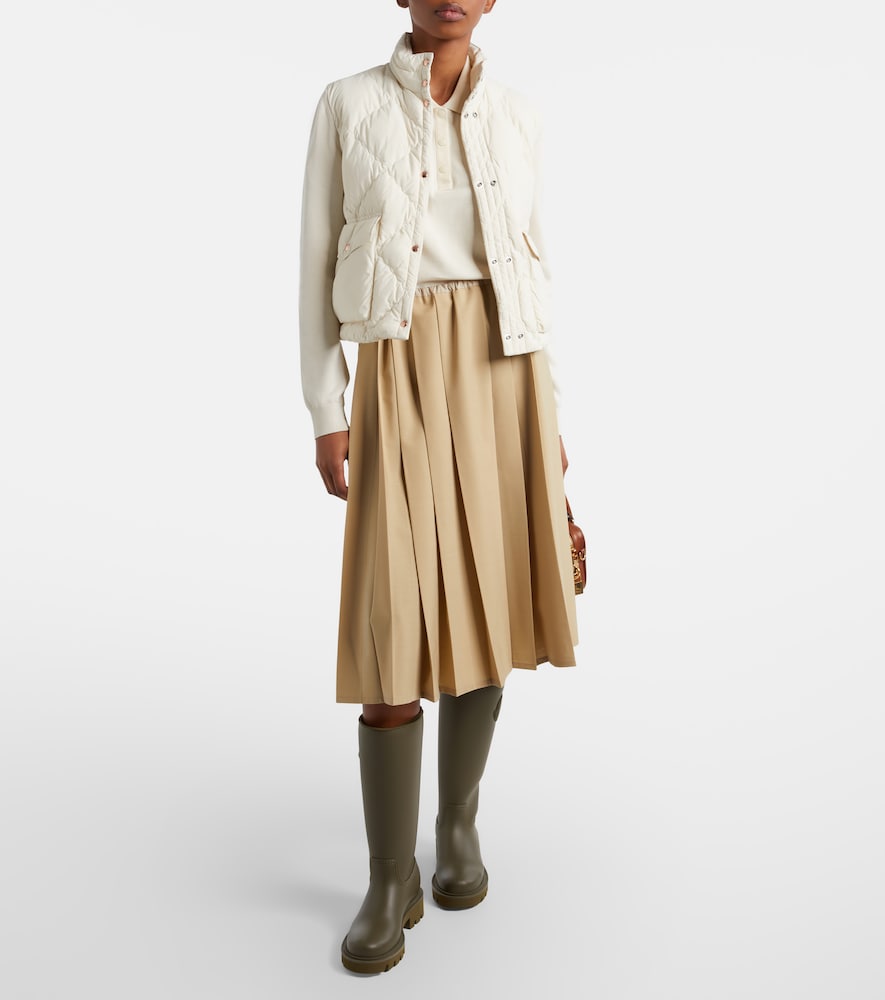  Moncler Moncler Down-paneled Cardigan 