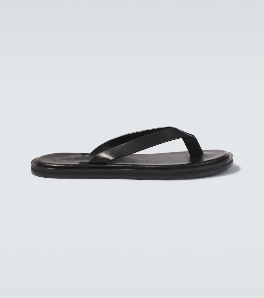  Studio Nicholson Studio Nicholson Curren Leather Thong Sandals 