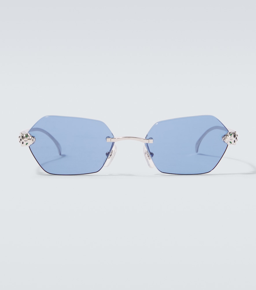 Cartier Eyewear Collection The Panthère De Cartier square sunglasses