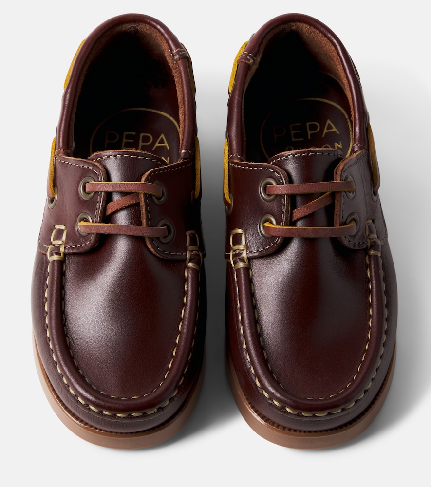  Pepa London Pepa London Segelschuhe Aus Leder 