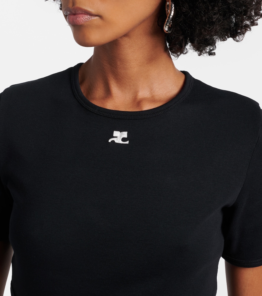  Courreges Courrèges Cropped-top Aus Baumwoll-jersey 