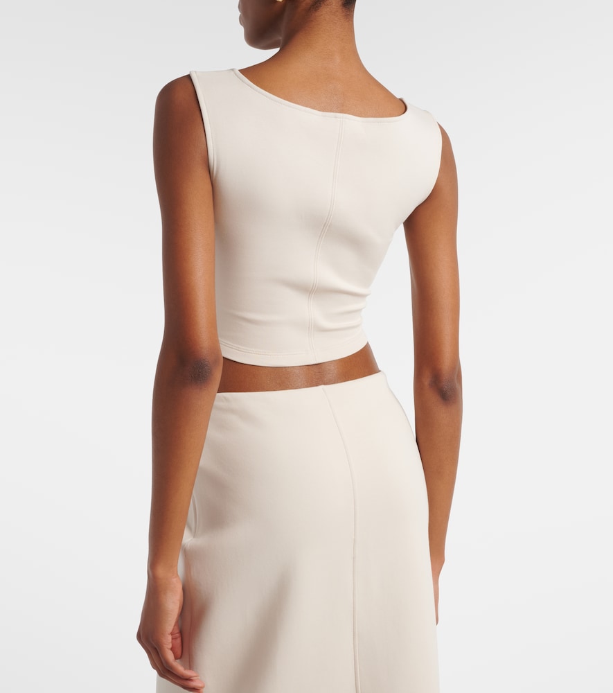  's Max Mara 's Max Mara Cropped-top Dire Aus Jersey 