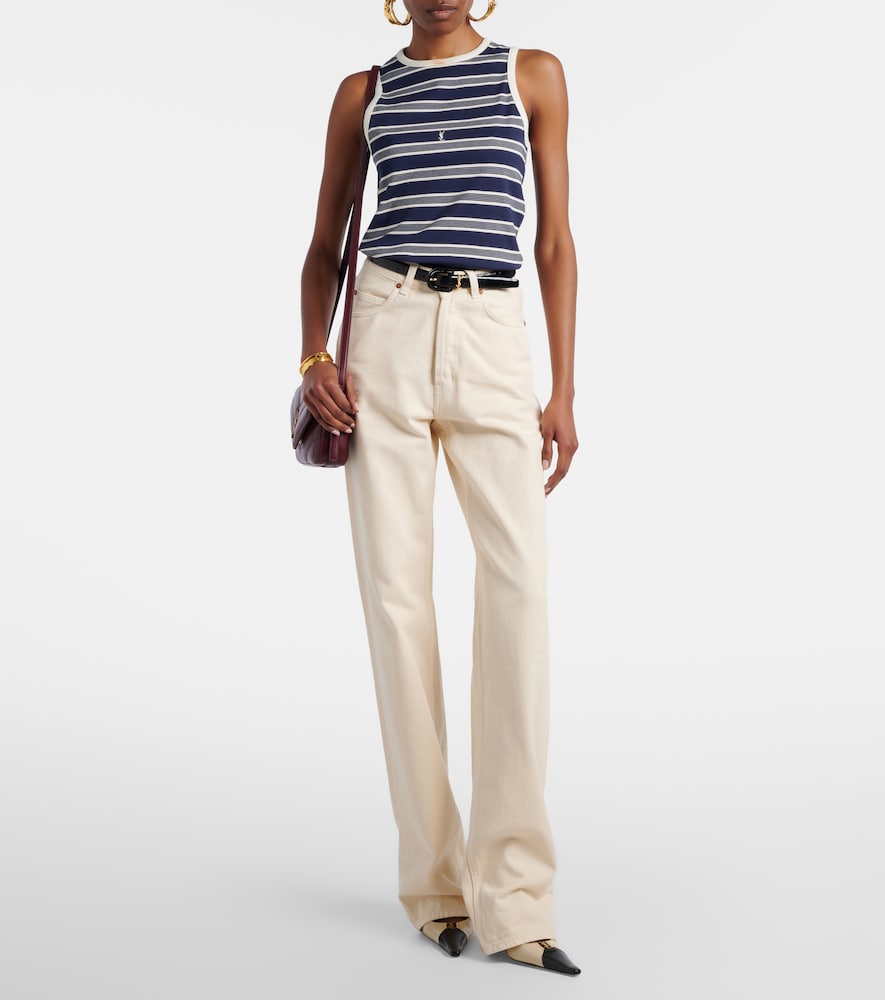  Saint Laurent Saint Laurent Wide-leg Jeans 