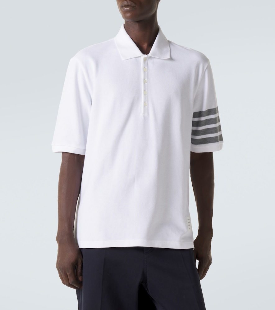  Thom Browne Thom Browne Polo 4-bar De Algodón 