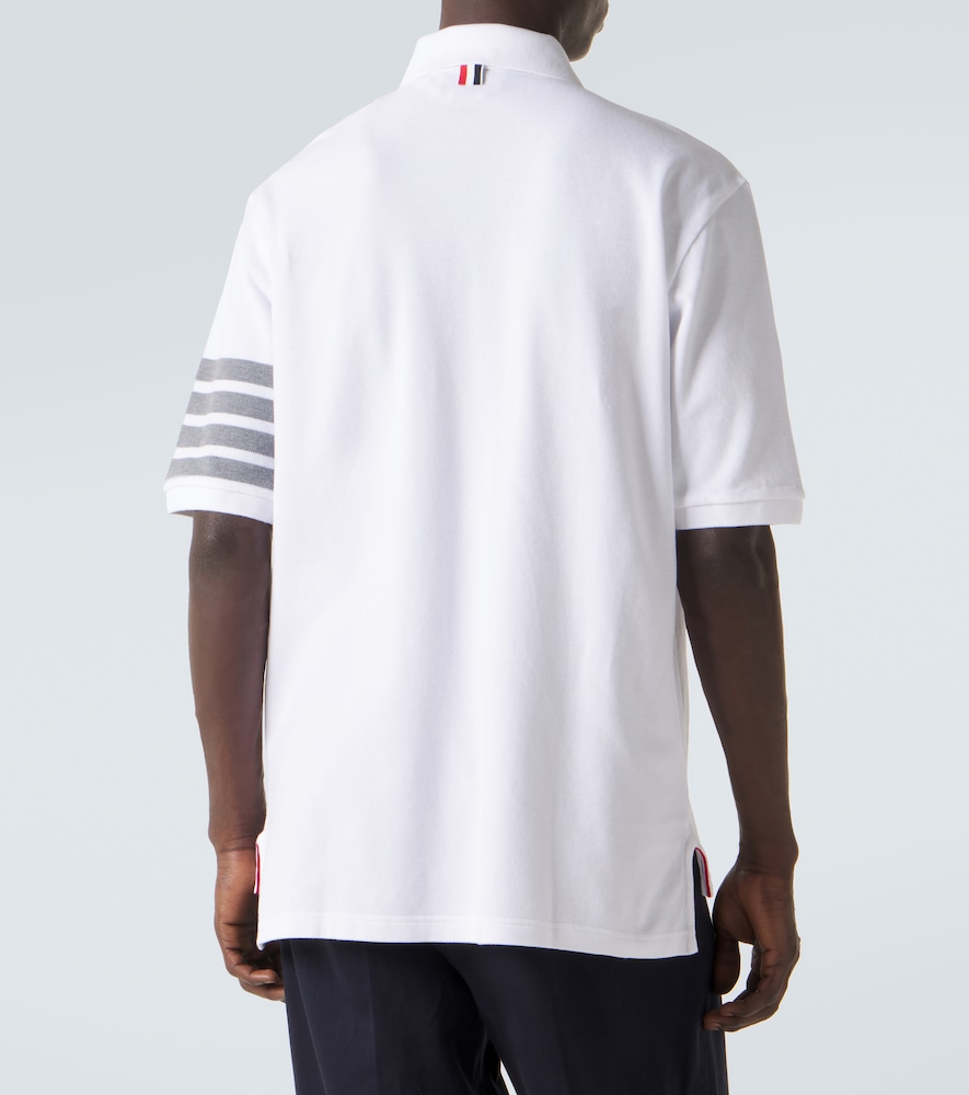  Thom Browne Thom Browne Polo 4-bar De Algodón 