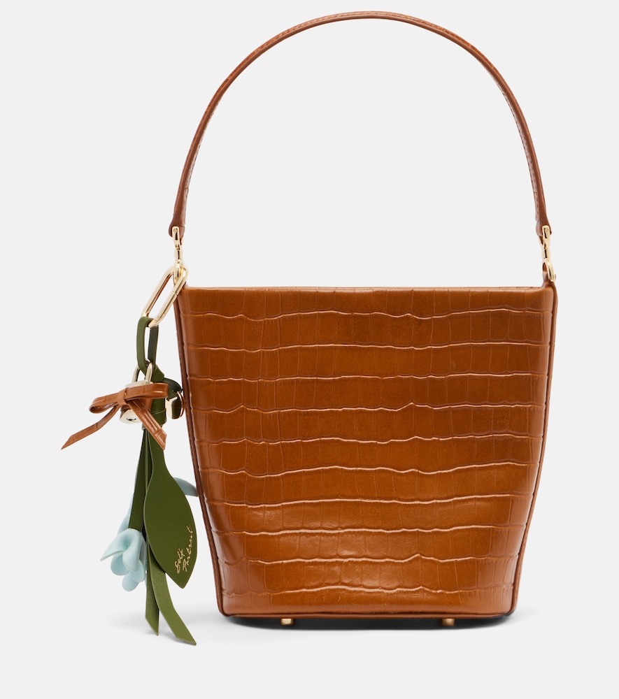 Borsa a secchiello Small in pelle