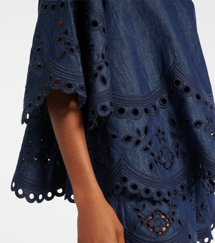  Zimmermann Zimmermann Top Mahon Aus Denim 