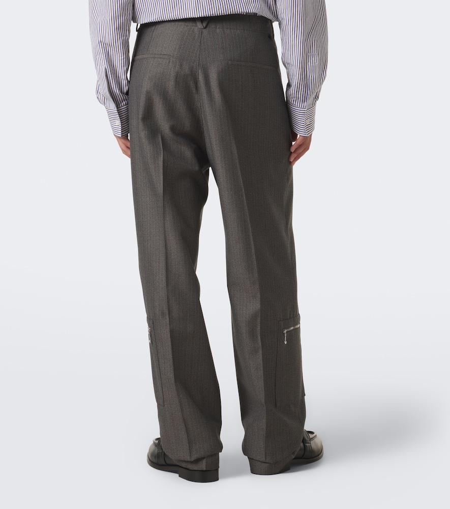 Pinstripe Wool