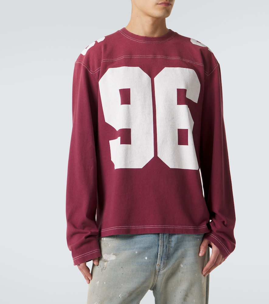  Acne Studios Acne Studios Bedrucktes Longsleeve Aus Baumwolle 