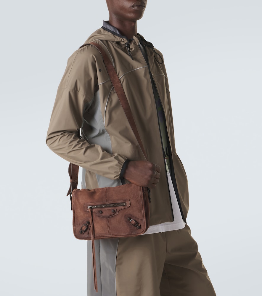  Balenciaga Balenciaga Messenger Bag Le city small Aus Veloursleder 
