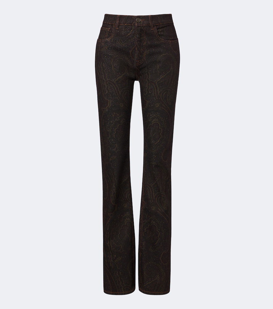 Paisley Straight Jeans