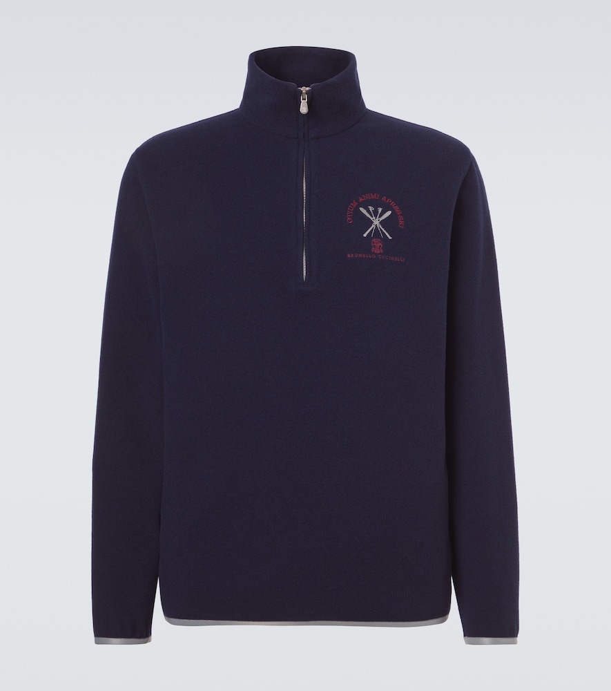 Sweatshirt aus einem Kaschmirgemisch