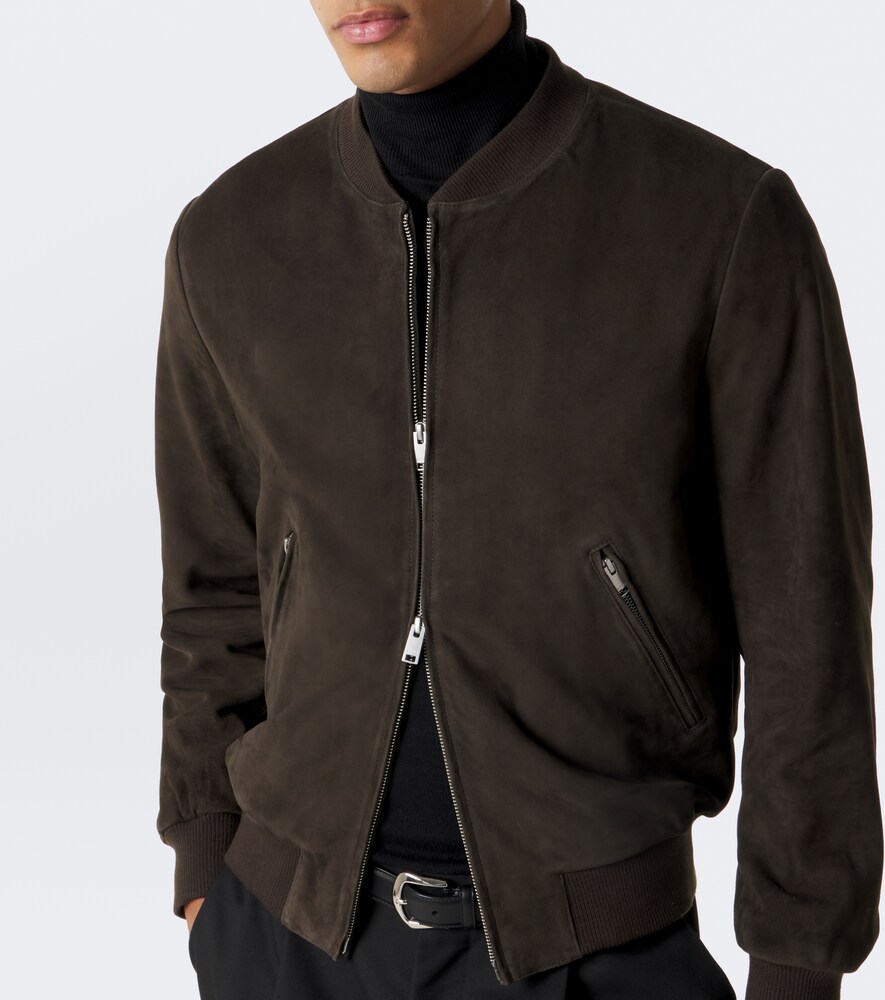 Didier Suede Bomber Jacket