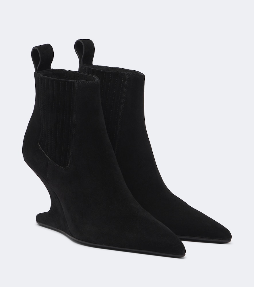 Stiefel Cantilever aus Veloursleder