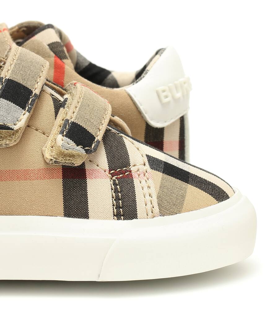 BURBERRY Baby Vintage Check sneakers,P00420260