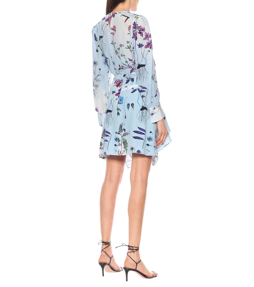  Stella Mccartney Stella Mccartney Floral Silk Miniskirt 