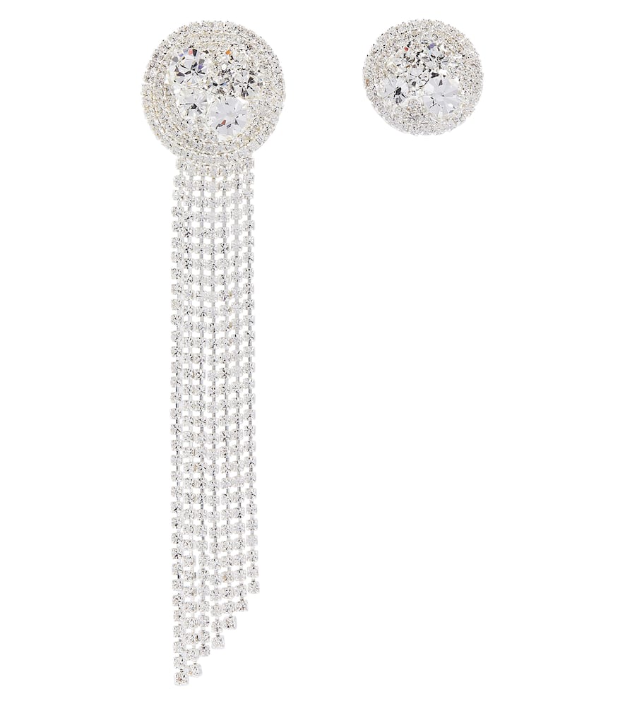 Magda Butrym Crystal-embellished clip-on earrings