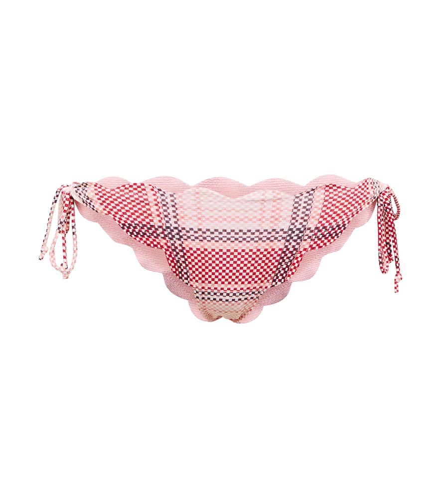 Marysia Mott checked reversible bikini bottoms