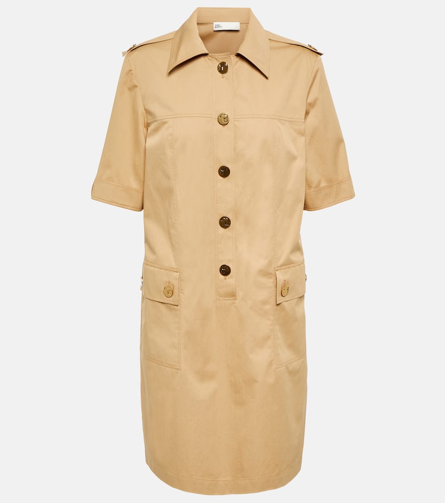 Cotton shirt dress