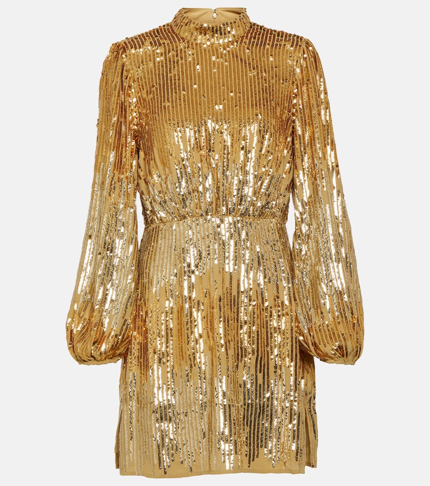 Rixo Samantha sequined minidress