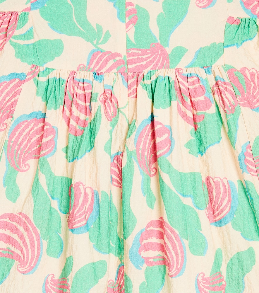 Morley Ury Printed Cotton Dress In Pink