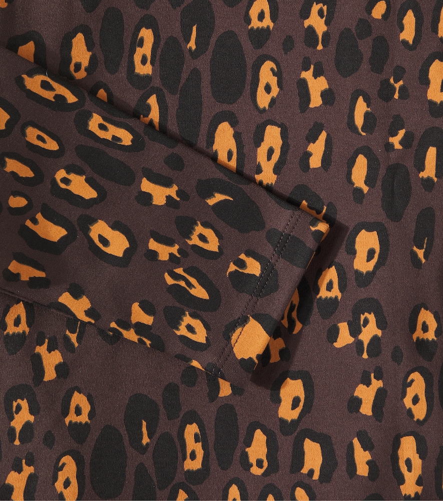  Mini Rodini Mini Rodini Top Leopard Aus Einem Baumwollgemisch 