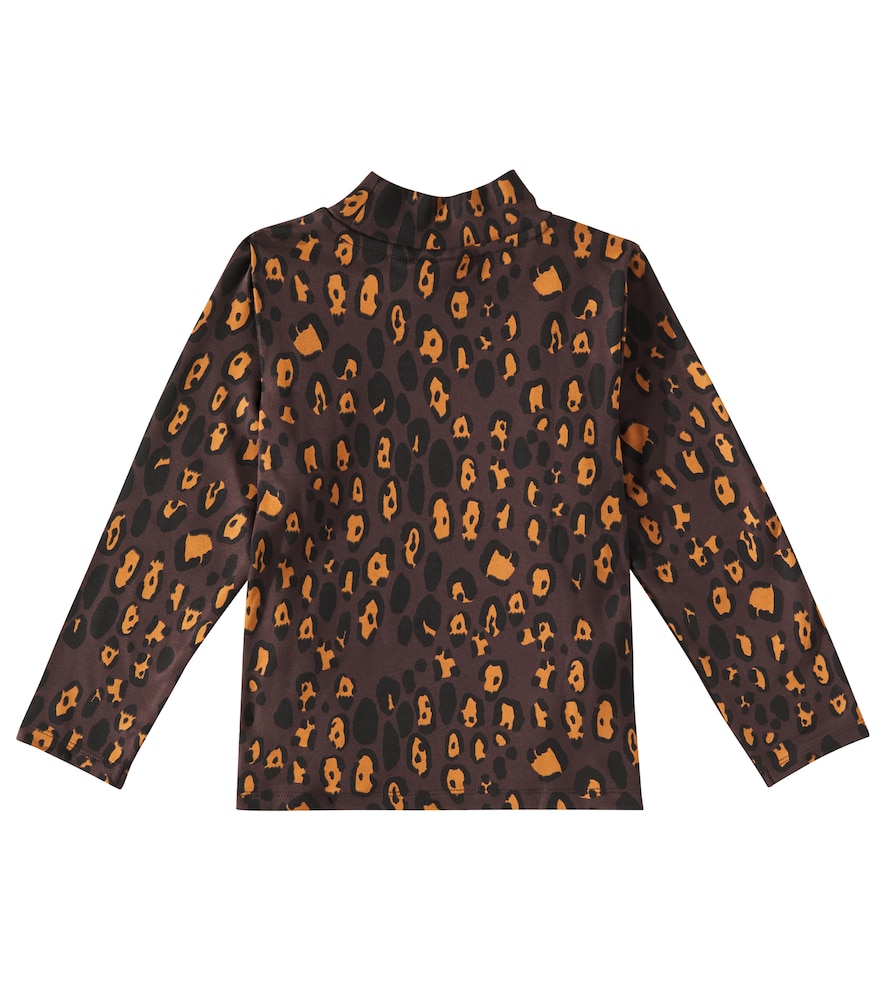  Mini Rodini Mini Rodini Top Leopard Aus Einem Baumwollgemisch 