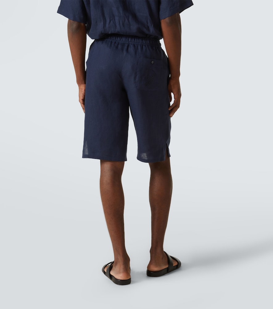  Dolce&gabbana Dolce&gabbana Linen Bermuda Shorts 