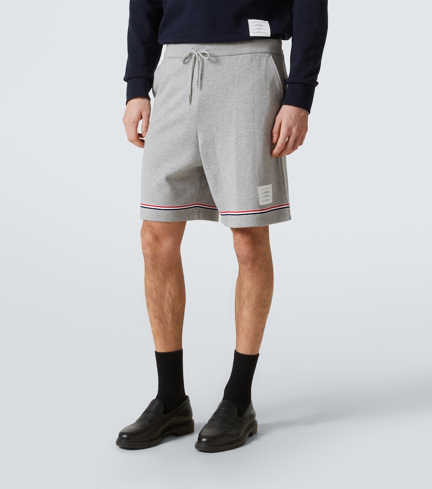  Thom Browne Thom Browne Mid-rise Shorts Aus Baumwolle 