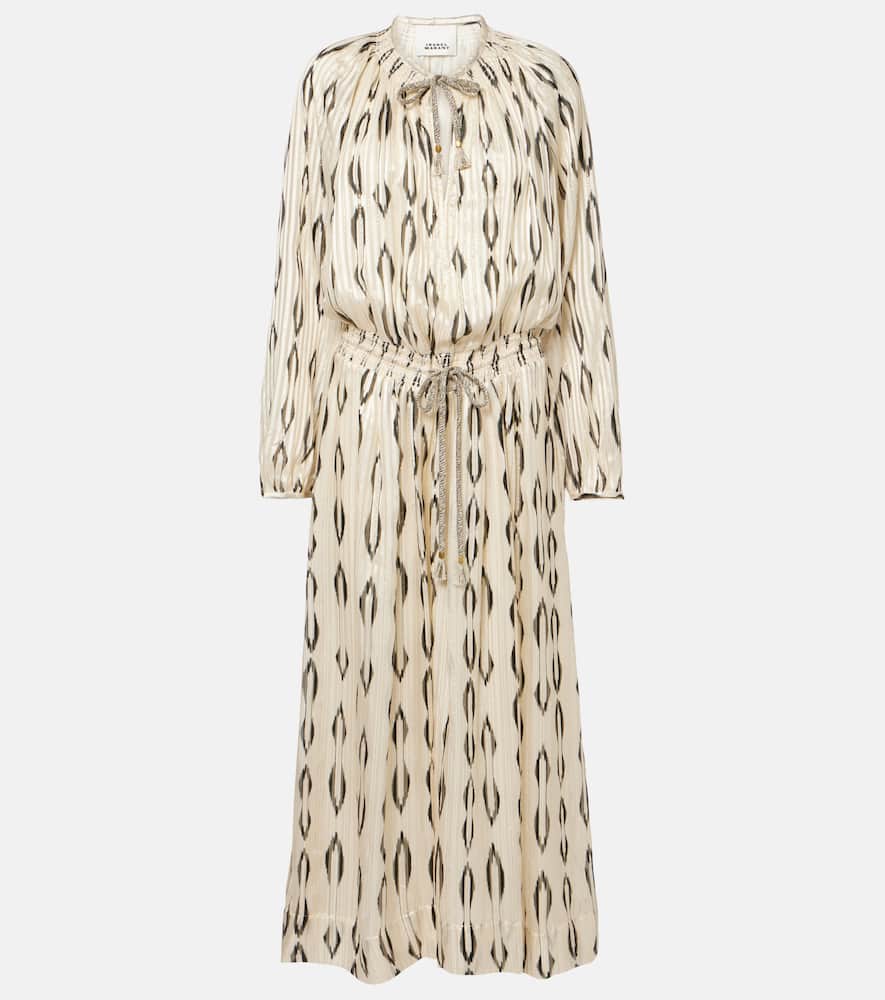 Sana silk-blend maxi dress