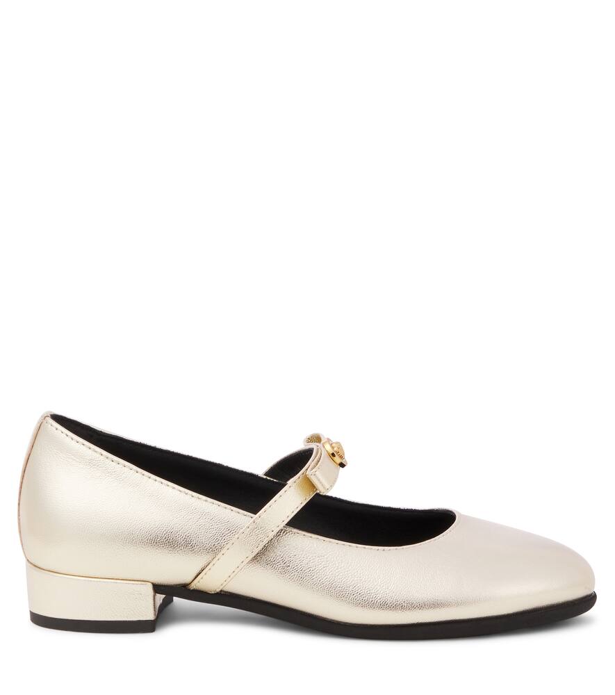 皮革芭蕾舞平底鞋