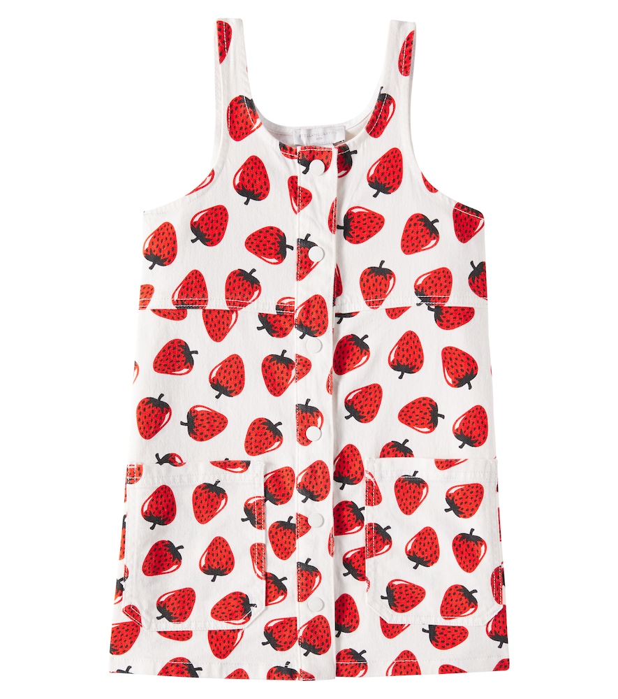 Stella McCartney Kids Printed cotton dress　ステラ マッカートニー キッズ プリント コットン ドレス Stella
