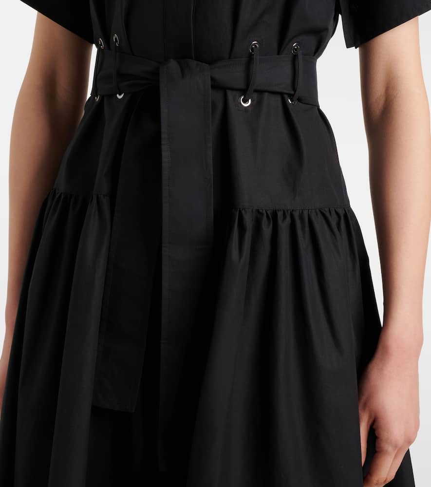 Max Mara Agoraio Midi Shirt Dress In Black