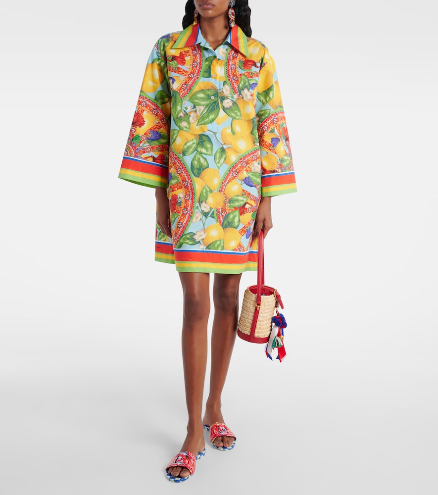  Dolce&gabbana Dolce&gabbana Oversized Printed Shirt 
