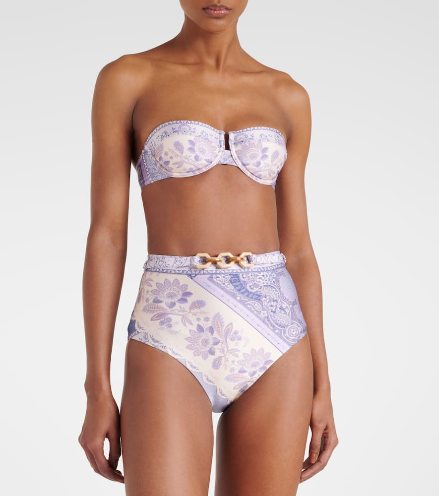 Zimmermann Lucky Floral Bikini Top
