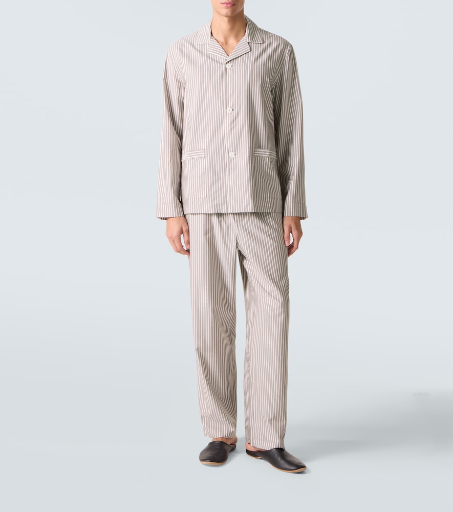  Zegna Zegna Pyjama Aus Seide, Baumwolle Und Kaschmir 