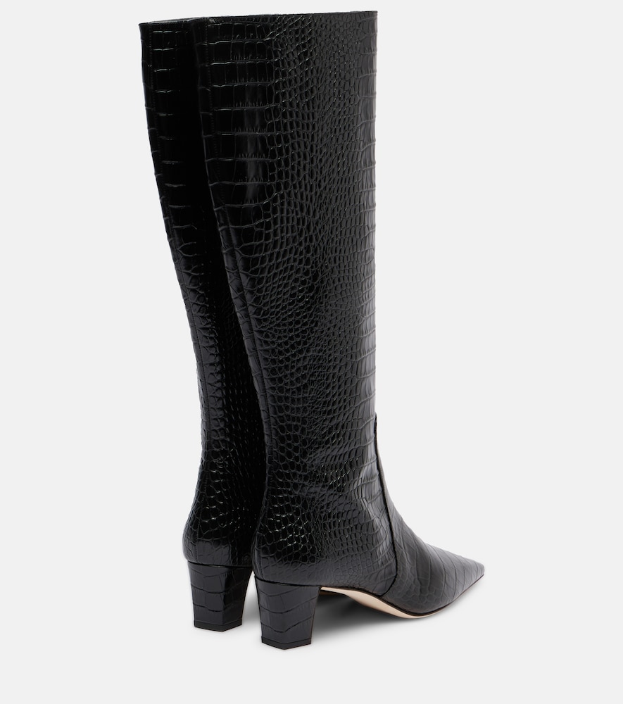  Manolo Blahnik Manolo Blahnik Botas Altas Penelope De Piel 