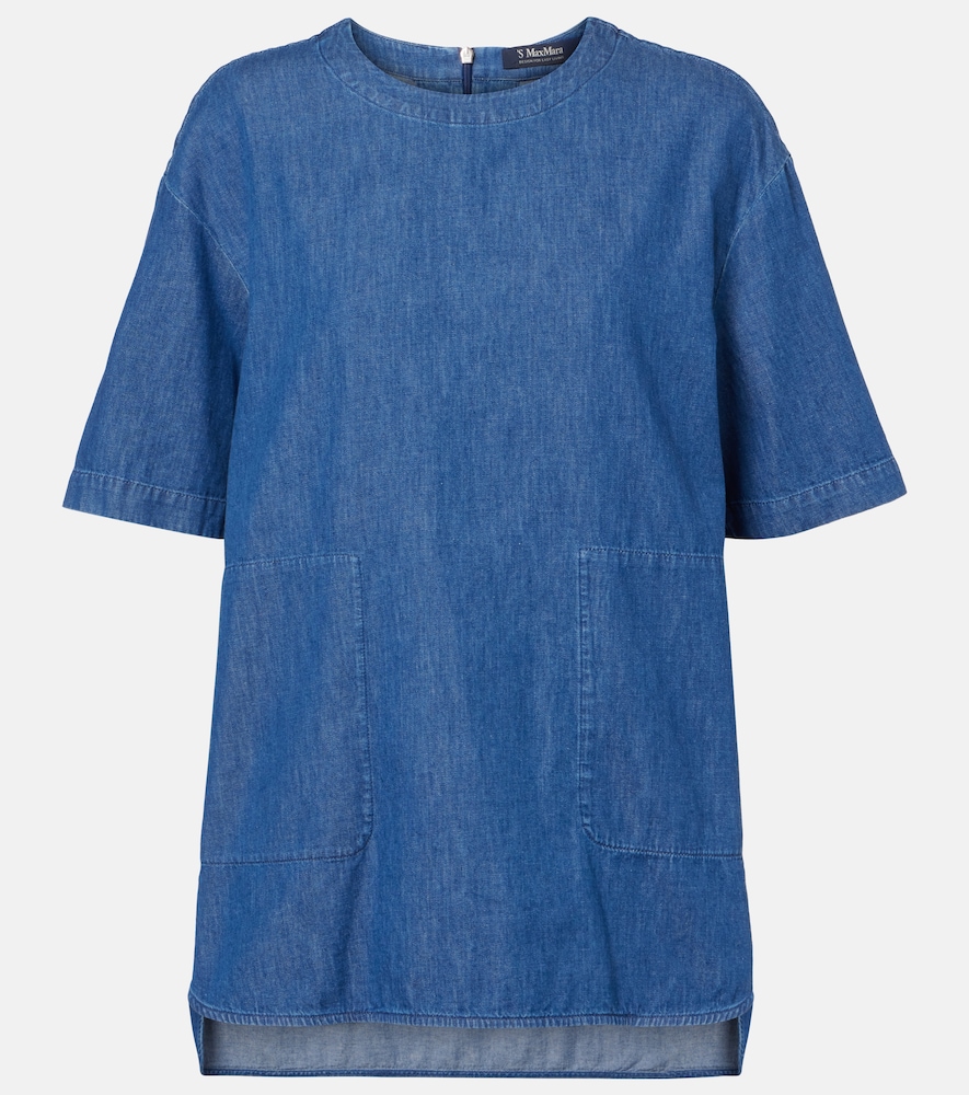 'S Max Mara Moresca denim top　'S Max Mara モレスカ デニム トップ 'S