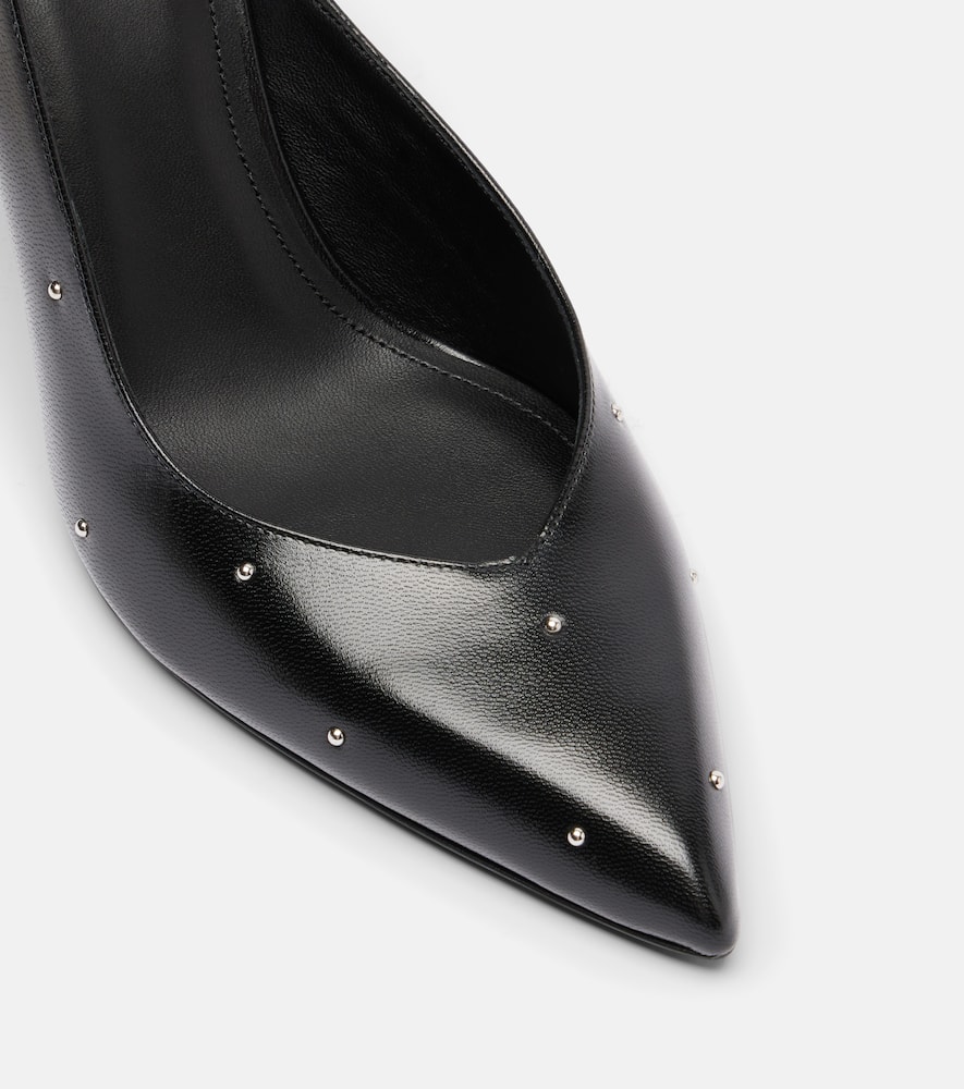 Isabel Marant Embellished Leather Pumps In Black