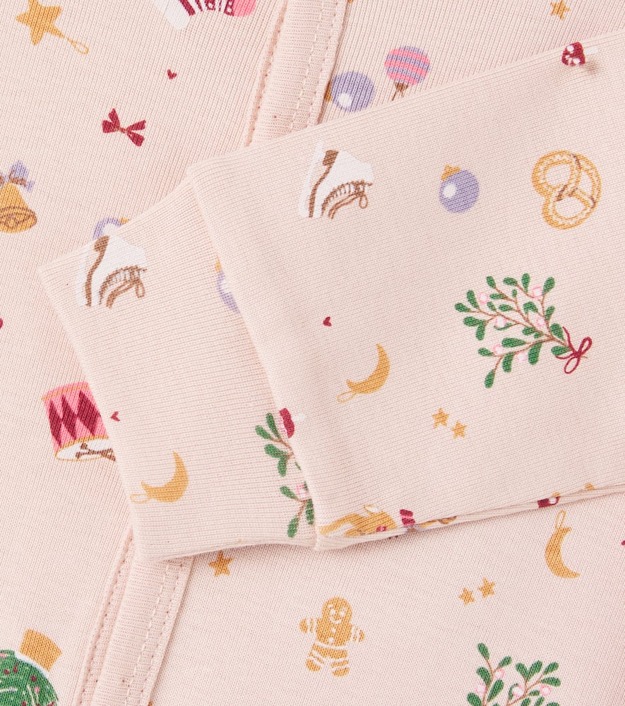 Wheat Baby Nikola Printed Cotton Playsuit In Multi