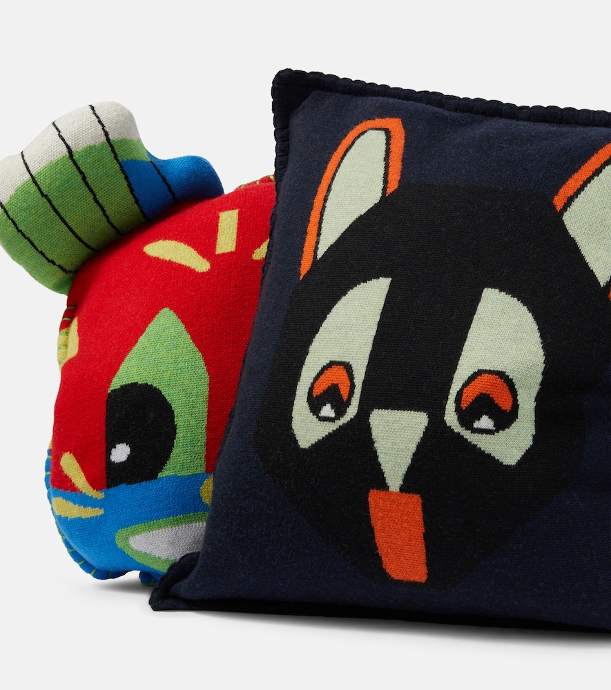  Loewe Loewe X Louis Wain Wool Jacquard Cushion 